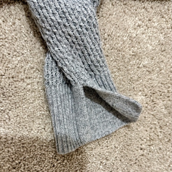 LOFT Knit Sweater | Gray - Picture 4 of 4